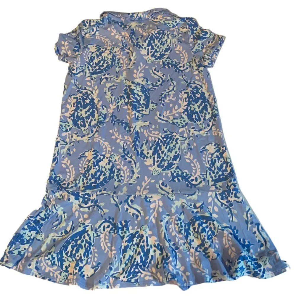 Lilly Pulitzer Turtley Awesome Dress Size Large (8-10)